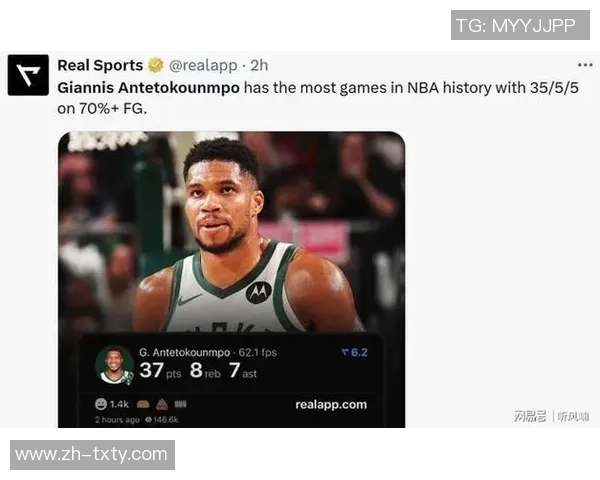 字母哥本赛季表现惊艳场均323分126板63助投篮命中率高达677